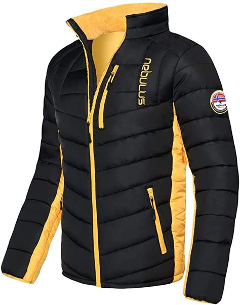 adidas jacke herren schwarz gelb|Gelbe Winterjacken .